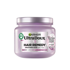 Garnier Ultra Doux Rice Water Infusion & Starch Hair Remedy Mask, Smooth And Shine