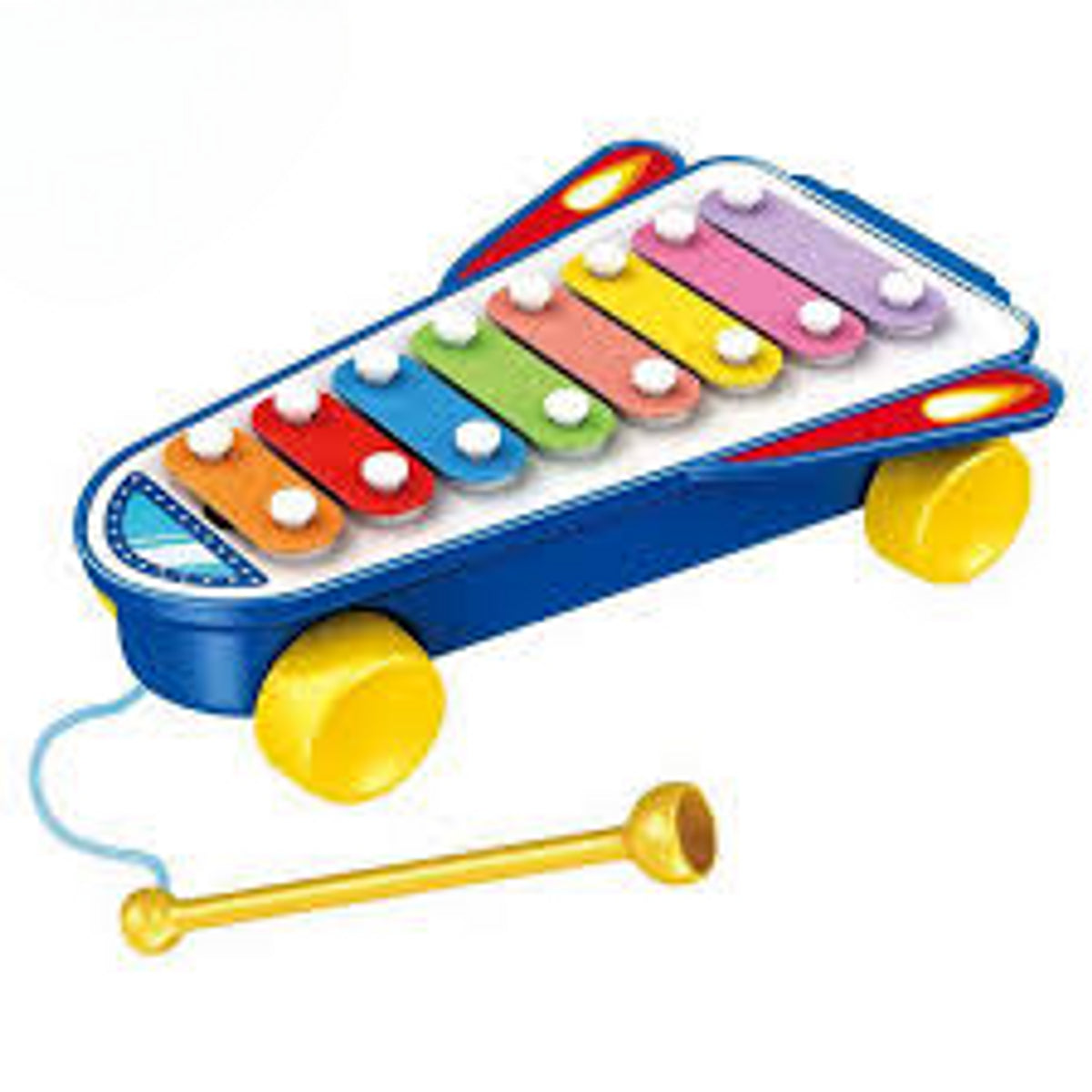 Huanger Pull-Along Xylophone Toy – Blue | HE8034