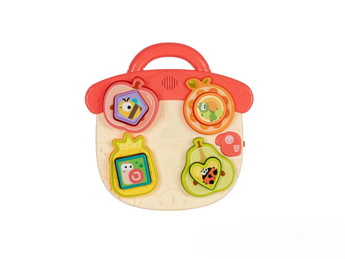 Huanger Shape Cognition Music Toy – Pink | HE8089