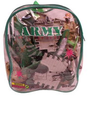 Army Play Set in Carry Bag – Soldiers, Accessories & Military Gear | 9908AB