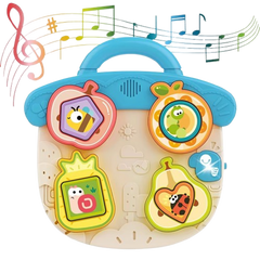 Huanger Shape Cognition Music Toy - Blue | HE8089