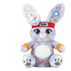 Fitness Rabbit Interactive Plush Toy - Voice Control, Music, Story & Record Modes | T508
