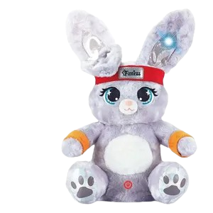 Fitness Rabbit Interactive Plush Toy - Voice Control, Music, Story & Record Modes | T508