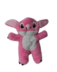 Stitch-Style Plush Toy - Pink (1 Piece) | 312-8