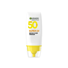 Garnier Super UV Invisible Serum Sunscreen With SPF50 For All Skin Types - 30ml