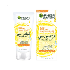 Garnier Skin Active Fast Bright Day Cream with 3x Vitamin C and Lemon, UVA/UVB Protection 50ml