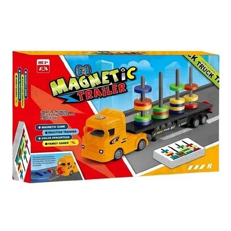 Magnetic Trailer Puzzle Board Game | No. 002