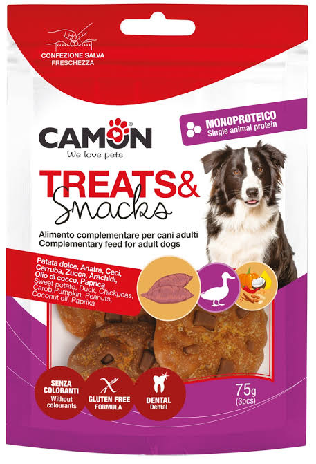 Camon Cookies in Different Flavors Dog Treats 75g | AE561