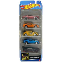 Hot Wheels 5-Car Pack Nightburnerz