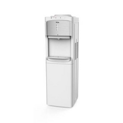 TCL Top Load Water Dispenser 3 Taps with Cabinet Silver | TY-LWYR33W-S