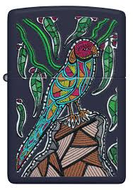 Zippo John Smith Gumbula Navy Matte Windproof Lighter | 48965