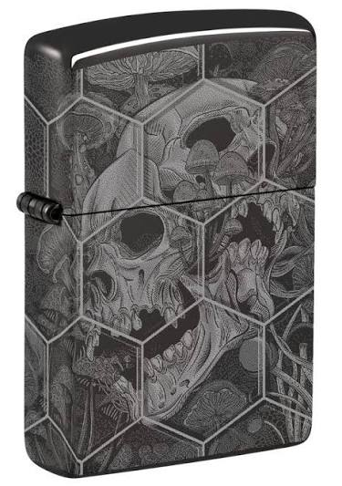 Zippo Trippy Skull Design Windproof Lighter | 46425