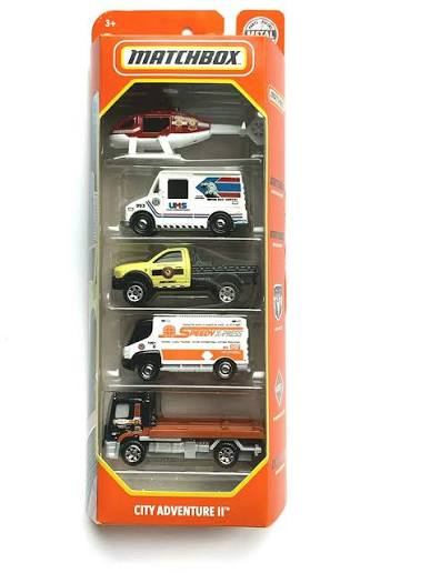 Matchbox 5-Pack Rocky Peaks