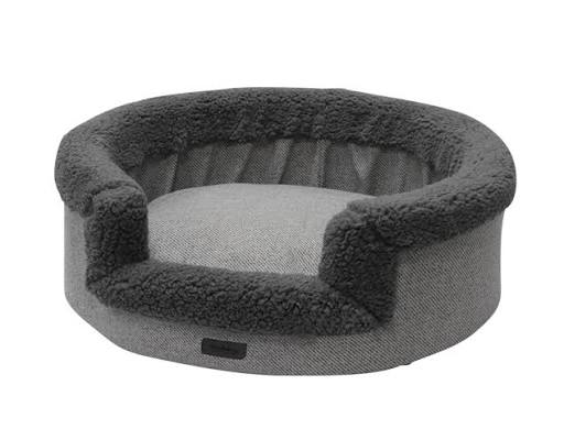 Nobby Comfort Bed Oval "Jasin" Grey | 61861