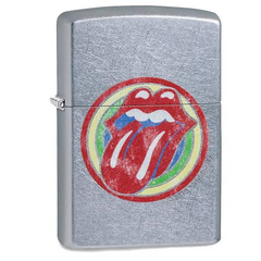 Zippo The Rolling Stones Street Chrome Windproof Lighter | 29873