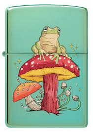 Zippo Mystical Frog Design Windproof Lighter | 48973