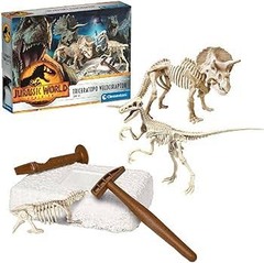 Jurassic World Dino Kit 2-in-1 Triceratops + Velociraptor
