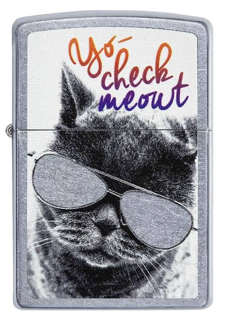 Zippo Cat with Glasses Lighter | 29619