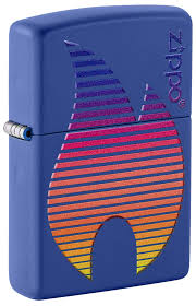 Zippo Design Royal Blue Matte Windproof Lighter | 48996