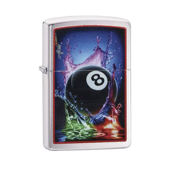 Zippo Mazzi 8 Ball Splash Windproof Lighter | 29295