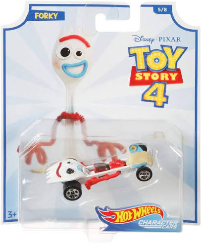 Toy Story Hot Wheels 4 Character Car Forky