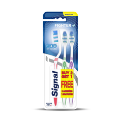 Signal Fighter Medium Toothbrush 2+1 Free | 257187