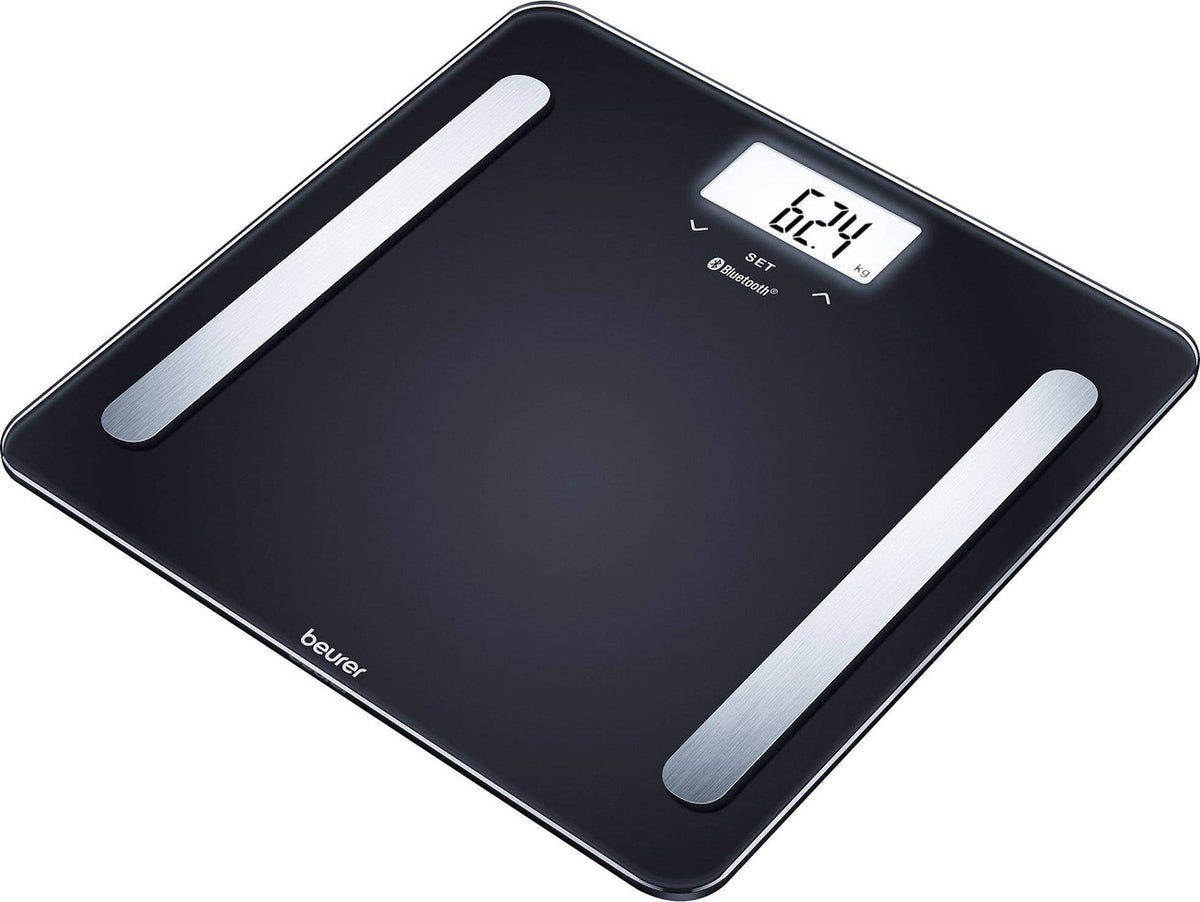 Beurer BF 600 Pure Black Diagnostic Bathroom Scale | BEU74803