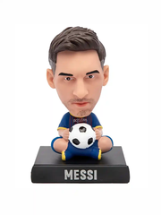 Messi Football Player Toy Figurine with Ball - Soccer Collectible Toy Model