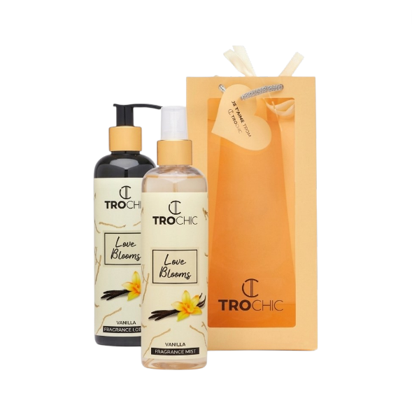 TROCHIC Love Bloom Vanilla Body Mist & Body Lotion Set