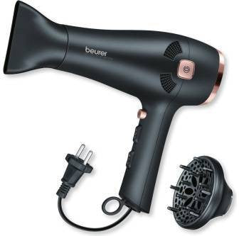 Beurer HC 55 hair dryer ,Hair dryer with 2 attachments & practical cable retractor|  HC 55