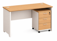 Valencia Office Table 1400mm Desk with Mobile Pedestal | VL FD-14302