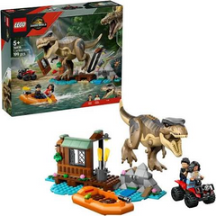 LEGO Jurassic World T. rex River Escape 199pcs