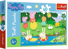 Trefl Playing in Summer - Peppa Pig Puzzles - 60 Pcs | 17326