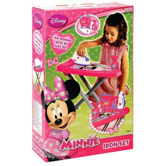 Disney Minnie Mouse Ironing Board Play Set with Accessories - لعبة أطفال للتظاهر باللعب | 01959