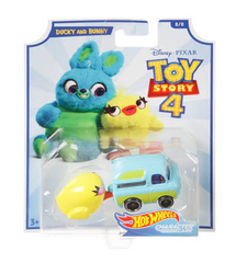 Hot Wheels Disney Pixar Toy Story 4 Ducky and Bunny