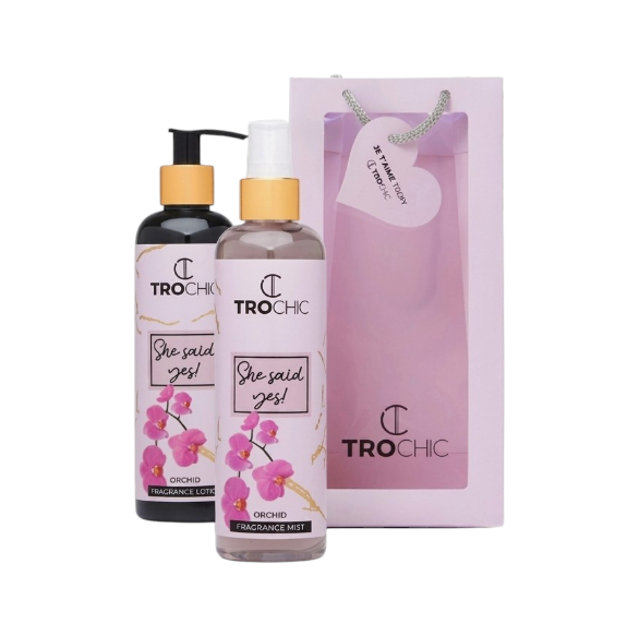 TROCHIC She Said Yes Orchid Body Mist & Body Lotion Set