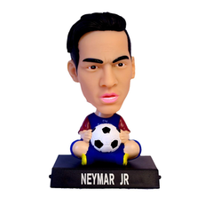 Neymar Football Player Toy Figurine with Ball - Soccer Collectible Toy Model