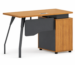 Valencia Office Desk with Storage Cabinet 1400mm | VL SN-D14420 (1400)