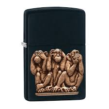 Zippo Three Monkeys Windproof Lighter | 29409