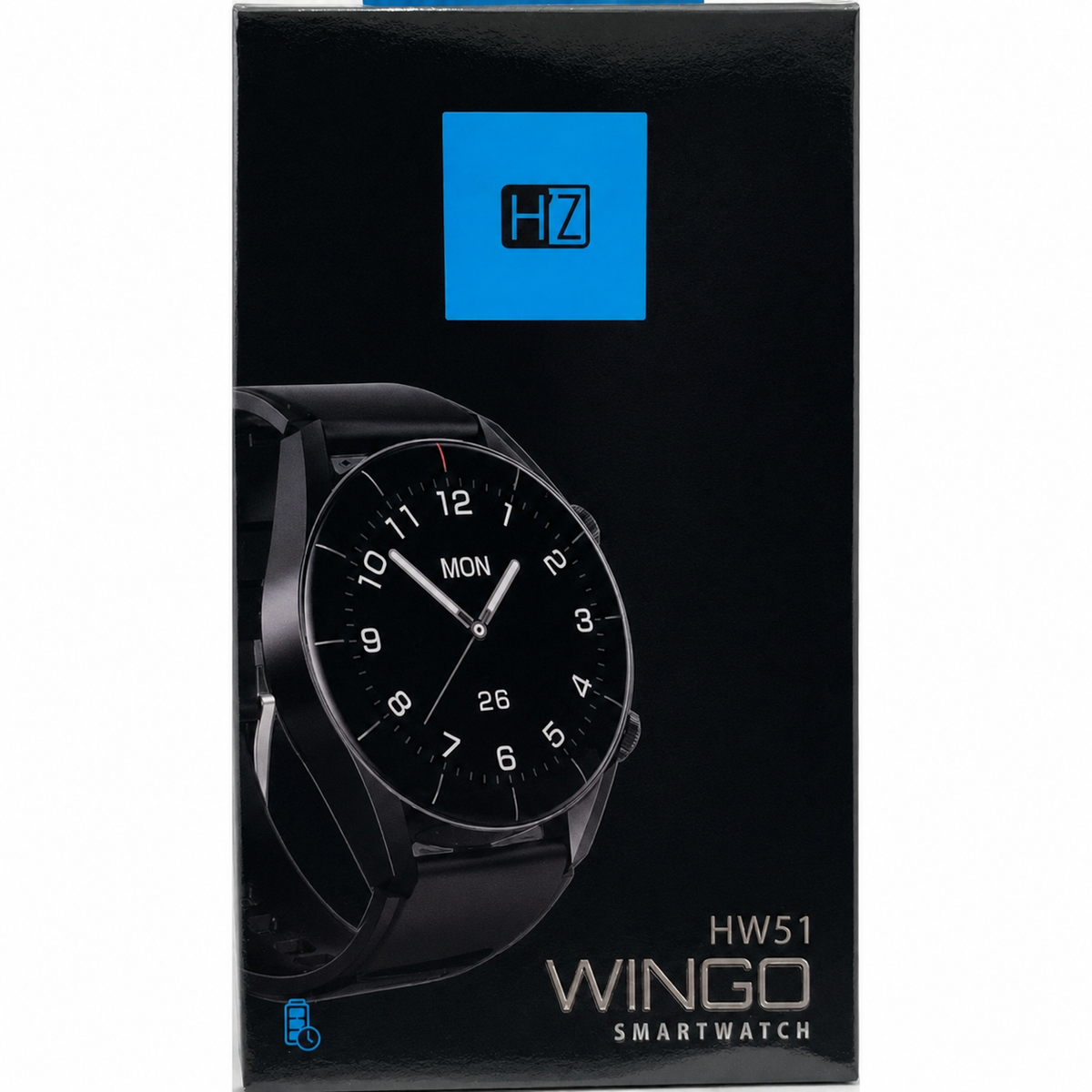HEATZ  Wingo Smart Watch ,Black | HW51