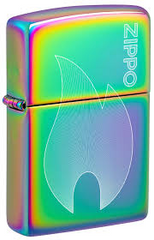Zippo Dimensional Flame Design Multi Color Windproof Lighter | 48978