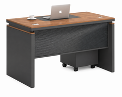 Valencia Office Table, Brown + Dark Grey - 1600*800*760mm | M217-1A-L (1600)