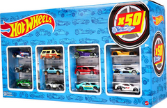 Hot Wheels Cars Set of 50 Toy Cars Trucks & Aircraft 1:64 Scale
