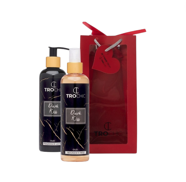 TROCHIC Dark Kiss Oud Body Mist & Body Lotion Set