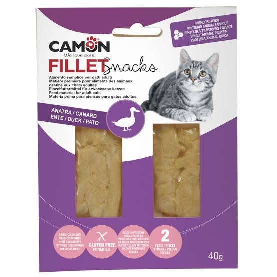 Camon Duck Fillets Cat Treats 40g | AF410