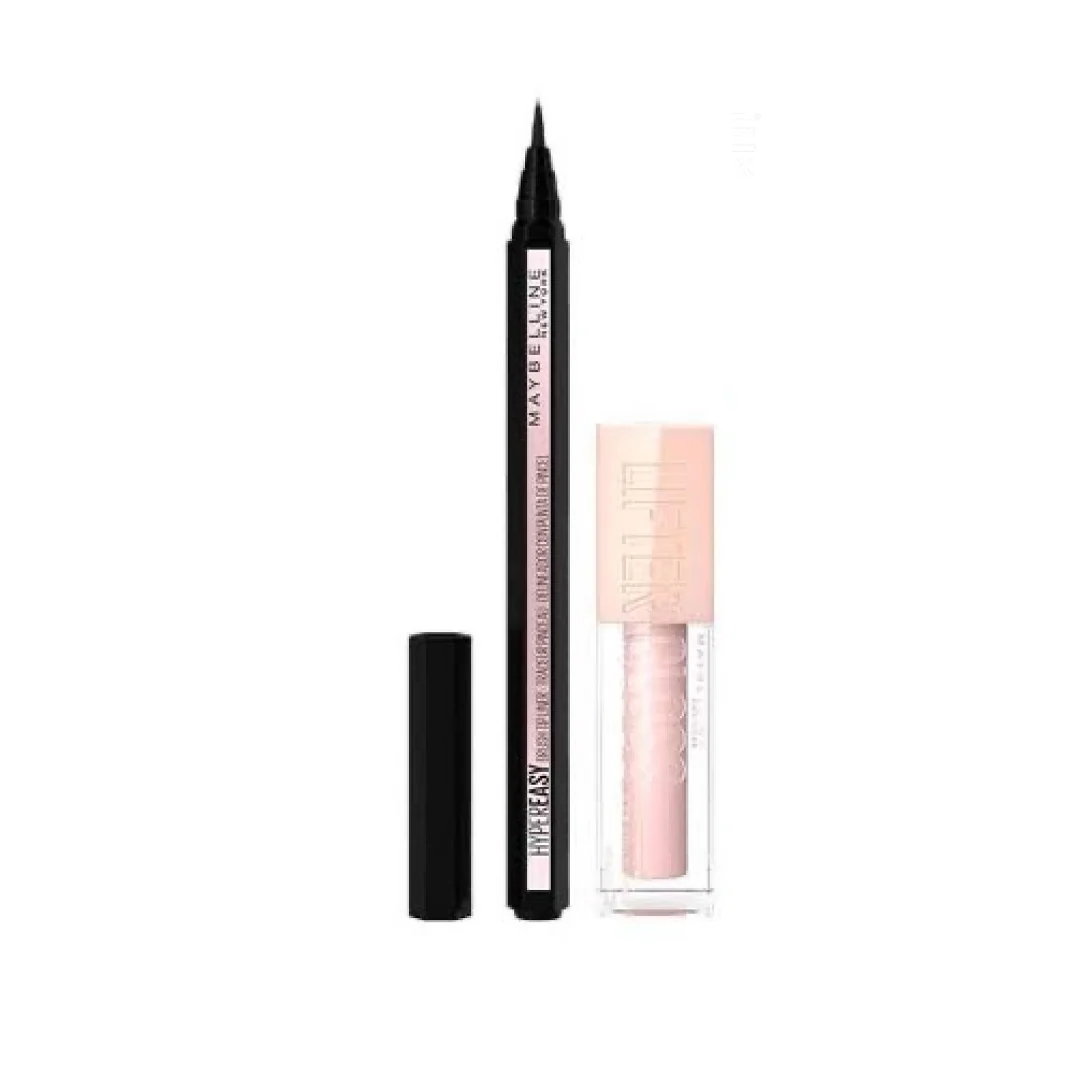 Maybelline Lifter Gloss & Hyper Easy Liner Bundle