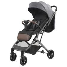 Baby Stroller - Foldable Lightweight Design, Grey | 511-3