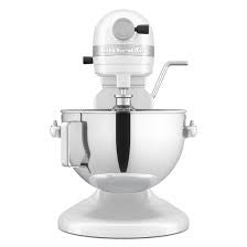 KitchenAid 5.2L Bowl-Lift Stand Mixer - White | 5KSM55SXEWH
