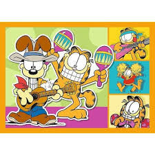 Trefl 4‑in‑1 “Garfield Loves Lasagna” Puzzle | 34673