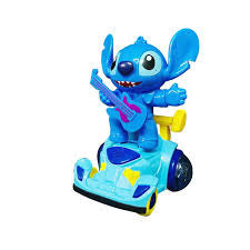 Stitch Go-Kart Electric Light & Sound Rotating Toy - Blue | LT377970